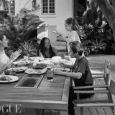 Angelina Jolie gives a rare glimpse of her children in the cover shoot for British Vogue at her $24.5 million mansion 