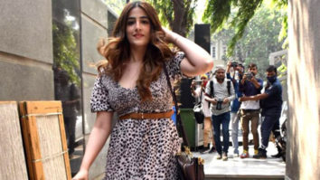 Nupur Sanon spotted at Pooja entertainment in Juhu