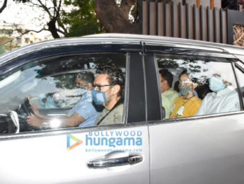 Photos: Aamir Khan spotted in Pali Hill with daughter Ira Khan