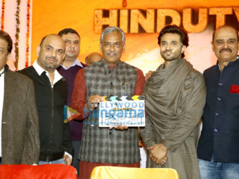 Photos: CM Trivendra Singh Rawat at Mahurat clap of Karan Razdan's Hindutva