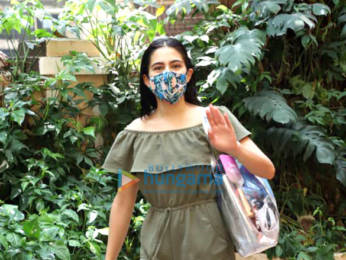 Photos: Sara Ali Khan spotted at a gym in Santacruz