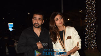 Photos: Shilpa Shetty and Raj Kundra snapped in BKC