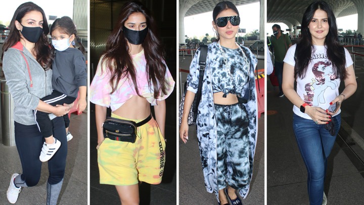 Soha Ali Khan, Disha Patani, Mouni Roy and others snapped at the airport