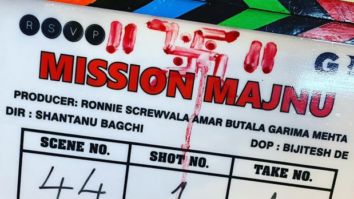 Sidharth Malhotra and Rashmika Mandanna starrer Mission Majnu commences shoot in Lucknow