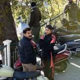 Rajkummar Rao plays a cop and Bhumi Pednekar stars as a PT teacher in the behind-the-scenes of Badhaai Do