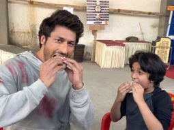 Fitness freak Vidyut Jammwal enjoys pancakes on the sets of Vipul Shah’s Sanak