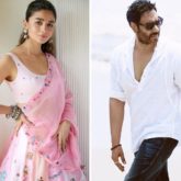 Alia Bhatt & Ajay Devgn face the camera together for the first time