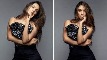 Kiara Advani leaves us breathless in Giuseppe di Morabito polka dot ruffle top and black thigh-high slit skirt