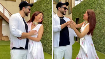 Lovebirds Jasmin Bhasin and Aly Goni celebrate Holi with their song ‘Tera Suit’