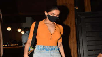 Photos: Deepika Padukone spotted at Izumi in Bandra