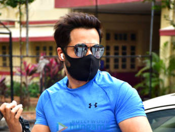 Photos: Emraan Hashmi spotted at gym