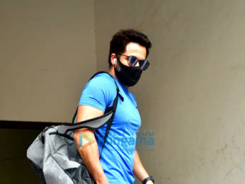 Photos: Emraan Hashmi spotted at gym
