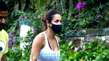 Photos: Malaika Arora spotted on a morning walk