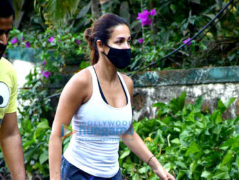 Photos: Malaika Arora spotted on a morning walk