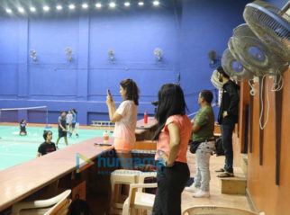 On The Sets Of The Movie Saina