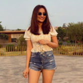 Surbhi Jyoti shares a stunning video of herself soaking in the Maldivian sun