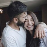 Virat Kohli kisses Anushka Sharma in latest picture as the two celebrate their daughter Vamika turning two-months-old