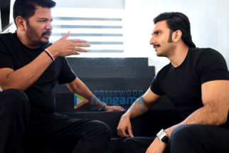 On The Sets Of The Movie Anniyan Remake
