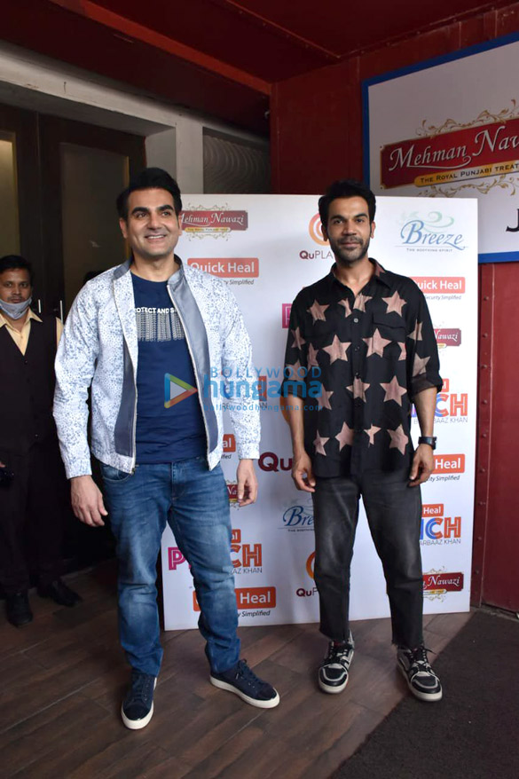Photos: Rajkummar Rao snapped on sets of Arbaaz Khan’s chat show in Juhu Photos: Rajkummar Rao snapped on sets of Arbaaz Khan’s chat show in Juhu