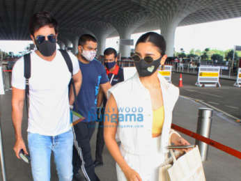 Photos: Ranbir Kapoor and Alia Bhatt snapped at the airport