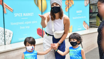 Sunny Leone with Kids spotted at Foodhall in Bandra
