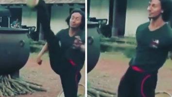 Tiger Shroff kicks a coconut midair in this throwback video from Baaghi shoot days; watch Tiger Shroff kicks a coconut midair in this throwback video from Baaghi shoot days; watch