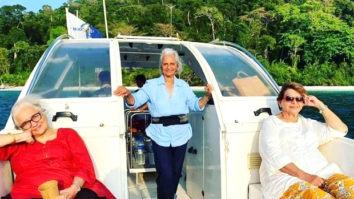 Best friends Waheeda Rehman, Asha Parekh and Helen chill on a boat in throwback pictures from their Andaman trip