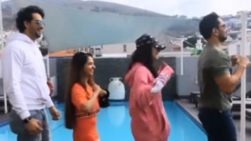 Khatron Ke Khiladi 11 stars Sourabh Raaj Jain and Anushka Sen play prank on Abhinav Shukla and Aastha Gill