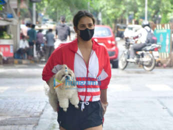 Photos: Malaika Arora and Aisha Sharma spotted in Bandra