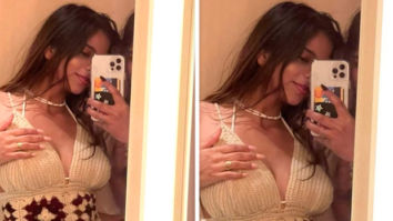 Suhana Khan is a total gen-z diva in beige crochet top