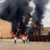 Major fire breaks out on the sets of Ashutosh Gowarker’s film Jodhaa Akbar in ND Studios