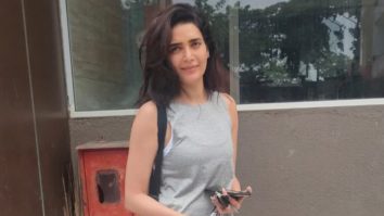 Karishma Tanna spotted outside gym at Laxmi Industrial Estate in Andheri