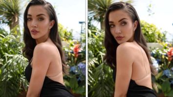 Amy Jackson makes sexy statement in black backless dress from Cannes 2021