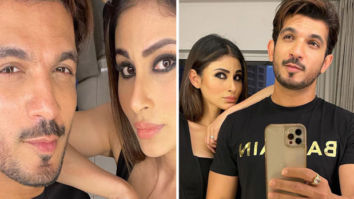 Arjun Bijlani poses with ‘bestie’ and Naagin co-star Mouni Roy