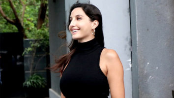 Nora Fatehi spotted at Pooja Entertainment films in Juhu