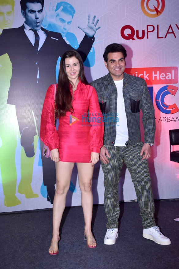 Photos: Arbaaz Khan snapped at the launch of his show Pinch Photos: Arbaaz Khan snapped at the launch of his show Pinch
