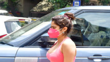 Photos: Janhvi Kapoor spotted at Diva Yoga studio