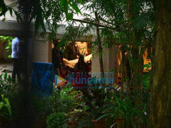Photos: Saira Banu brings Dilip Kumar's body home for last rites
