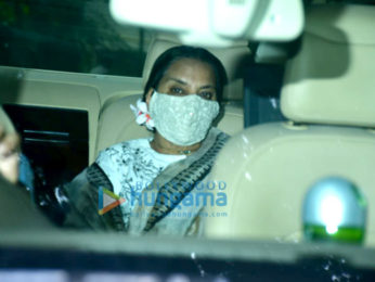 Photos: Shabana Azmi arrive at Dilip Kumar's residence to pay their last respects