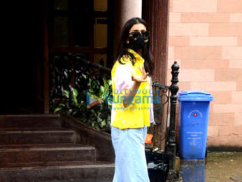 Photos: Rakul Preet Singh spotted at dubbing studio in Andheri