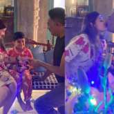 Prakash Raj and Pony Varma get married once again on their eleventh wedding anniversary for son Vedhant