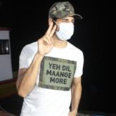 Sidharth Malhotra proves he is the fan's favourite man; was seen wearing a cap with their messages written all over it