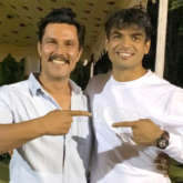 Randeep Hooda meets gold medalist Olympian Neeraj Chopra at Army Sports Institute, both have a fan-boy moment