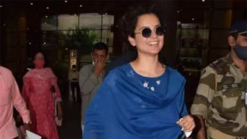 Kangana Ranaut spotted at the airport with a Louis Vuitton bag costing Rs 1.8 lakh as she returns from Budapest