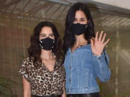 Katrina Kaif, Isabelle Kaif and Mukesh Chhabra spotted for Shershaah screening at Juhu
