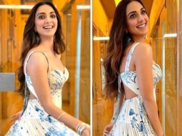 Kiara Advani radiates in cut-out floral maxi dress by Arpita Mehta worth Rs. 39,000 for Shershaah promotions