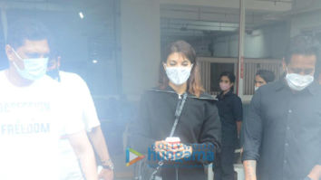 Photos: Jacqueline Fernandez snapped at a covid vaccine center