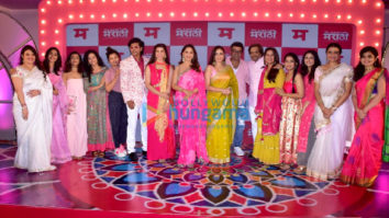 Photos: Madhuri Dixit snapped at Planet Marathi OTT launch