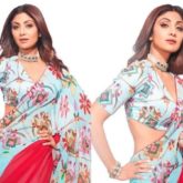 Shilpa Shetty stuns in blue and red saree for Super Dancer – Chapter 4, says ‘there is no force more powerful than a woman determined to rise’
