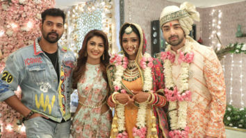 Abhi-Pragya and Karan-Preeta make a grand entry at Rishi and Lakshmi’s wedding in Bhagya Lakshmi